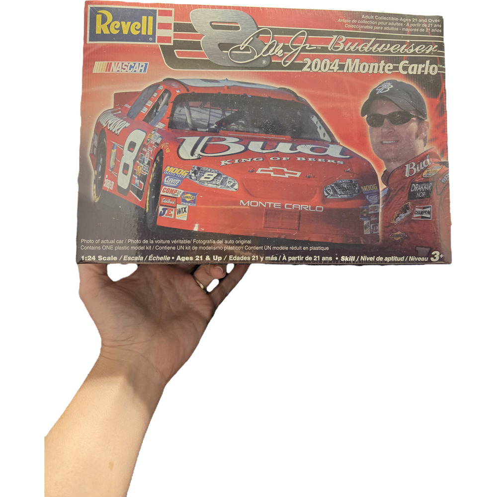 NASCAR NIB Revell Dale Earnhardt Jr. #8 Budweiser 2004 Monte Carlo Monogram